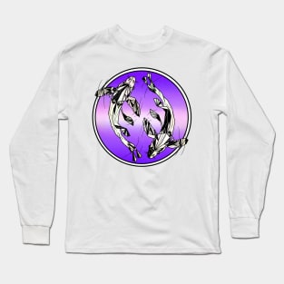 Pisces Zodiac Star sign Long Sleeve T-Shirt